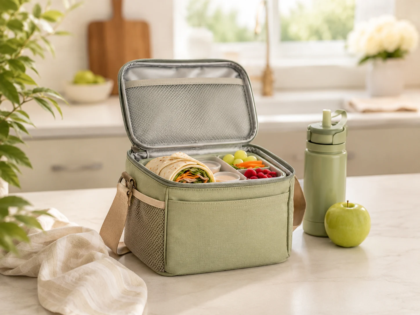 Insulated lunch bags