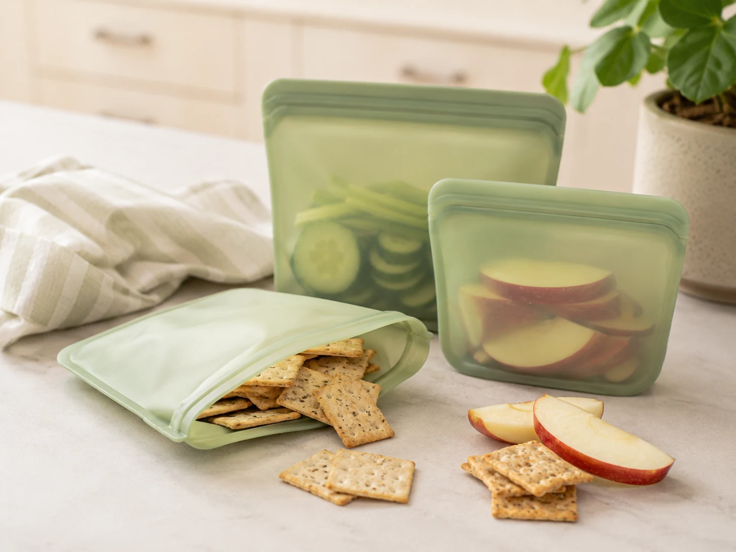 Why reusable snack bags are a game changer